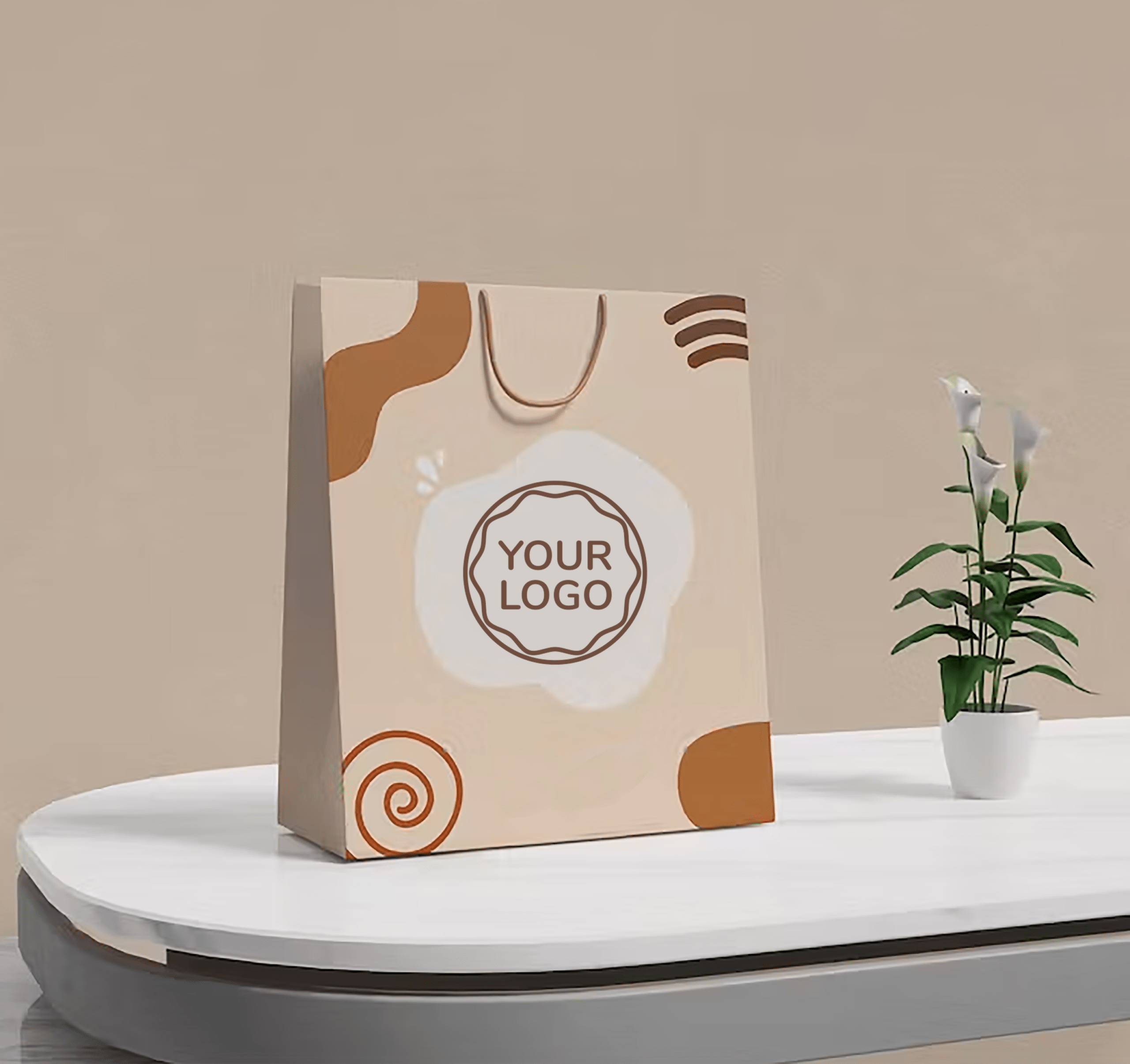 Customised paper products, printed Retial bags for food packaging solution